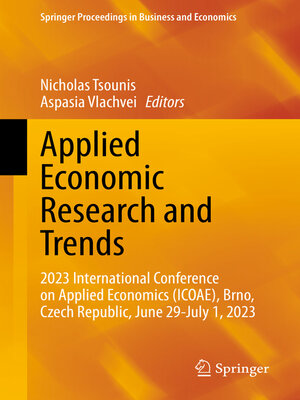 cover image of Applied Economic Research and Trends